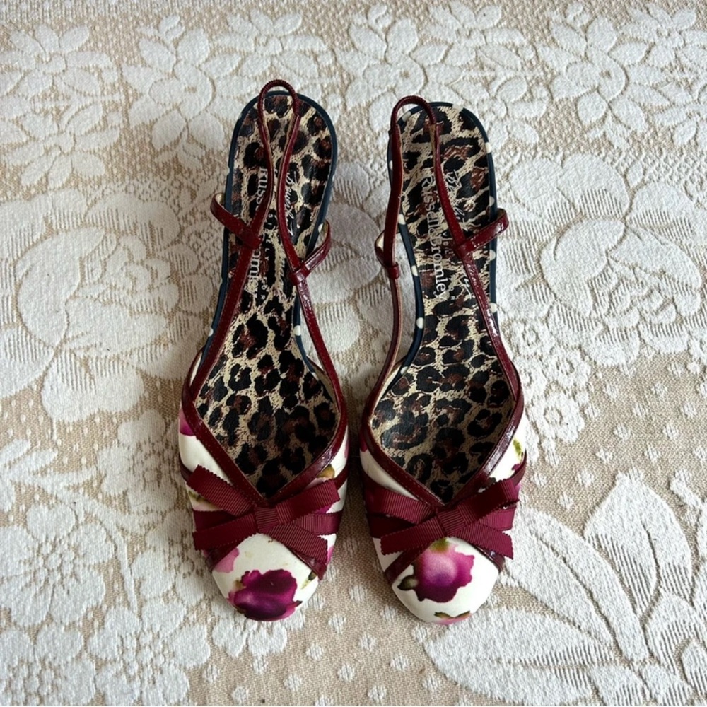Elegant Floral Women's Heels